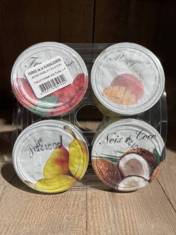 Yaourts Aromatiss fruits 4x125gr 