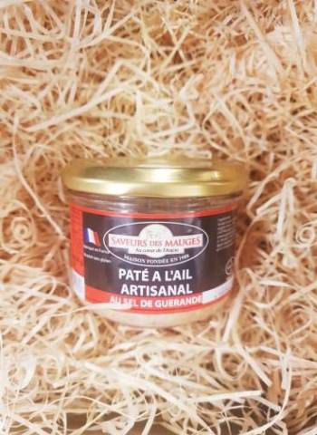 Paté à l'ail artisanal au sel de guerande