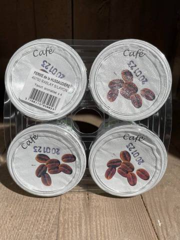 Yaourts Aromatisés café 4x125gr