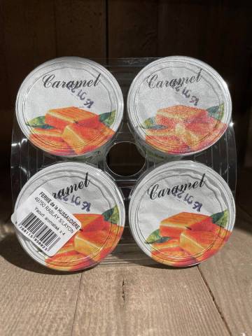 Yaourts Aromatisés caramel 4x125gr