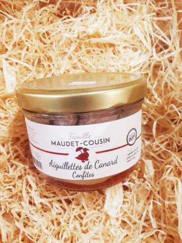 Aiguillettes de canard confites