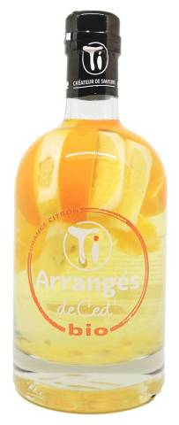 Ti arrang bio de Ced rhum orange citron 70CL