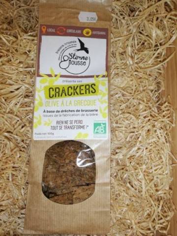 Crackers olive a la grecque