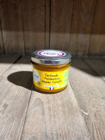 Tartinade potimarron sésame torréfié