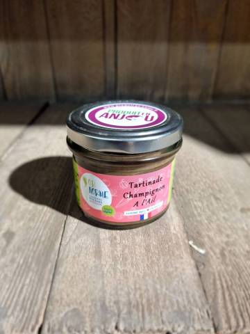 Tartinade champignons  l'ail