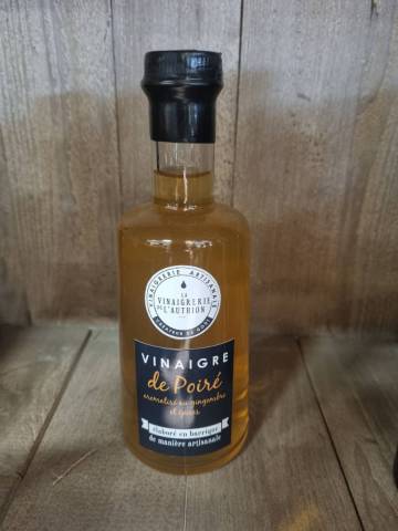 Vinaigre de poiré aromatisé gingembre et épices