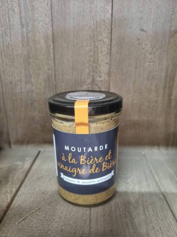 Moutarde à la bière et vinaigre de bière