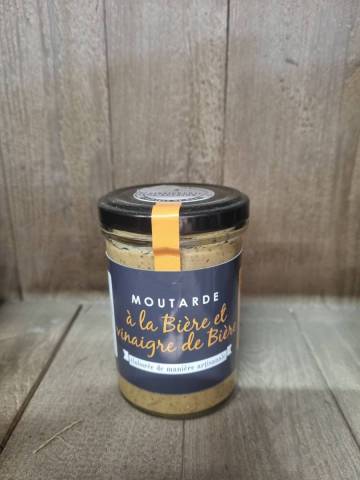 Moutarde  la bire et vinaigre de bire