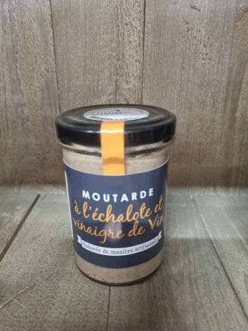 Moutarde à l'échalote et vinaigre de vin