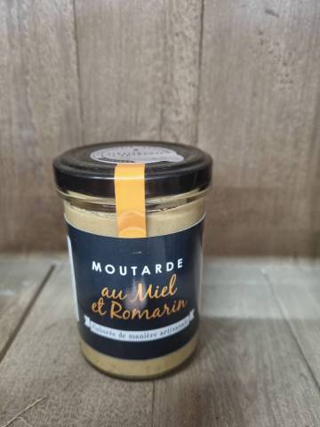 Moutarde au miel et romarin