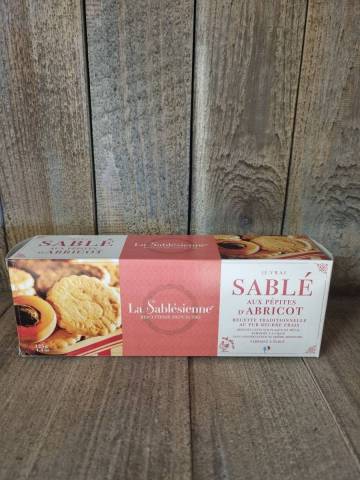 Sablé pépites d'abricot