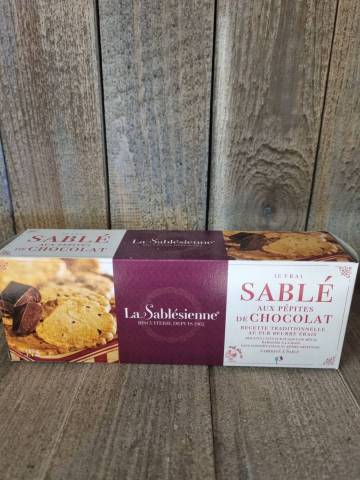 Sablé aux pépites de chocolat
