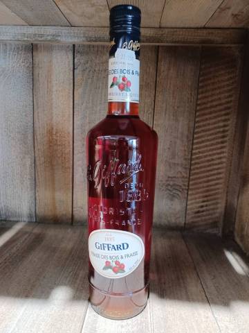 Crme de Fraise des bois 16 Giffard