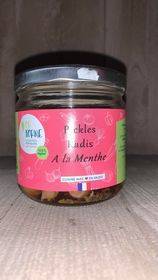 pickles radis a la menthe