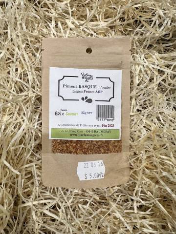 Piment Basque poudre