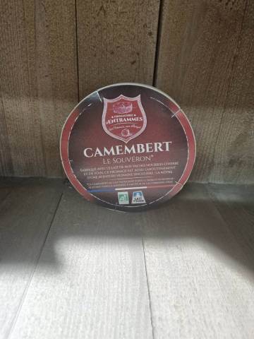 Camembert entrammes bio 