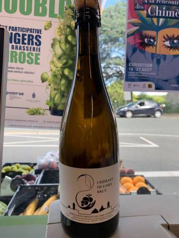 Crément de Loire bio Brut Domaine des 2 Moulins 75cl