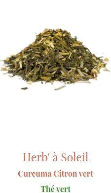 Th� vert curcuma citron vert